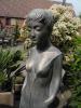  Product image 2 of the product “Standing woman Sybille, 120cm high, cast stone ”